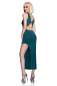 Preview: Langes Kleid CR4441 grün Preview: Langes Kleid CR4441 grün