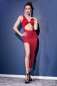 Preview: Langes Kleid CR4445 rot rot 2-7021 Preview: Langes Kleid CR4445 rot rot 2-7021