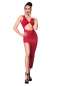 Preview: Langes Kleid CR4445 rot Preview: Langes Kleid CR4445 rot