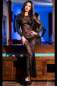Preview: Langes Spitzenkleid CR4049 schwarz Preview: Langes Spitzenkleid CR4049 schwarz