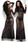 Preview: Langes Spitzenkleid CR4049 schwarz Preview: Langes Spitzenkleid CR4049 schwarz