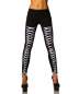 Preview: Leggings mit Schnuerung schwarz 1-11729-002