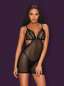 Preview: Millagro Chemise schwarz 2-7027 Preview: Millagro Chemise schwarz 2-7027