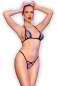 Preview: Mini-Bikini CR4659 schwarz/silber Preview: Mini-Bikini CR4659 schwarz/silber