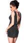 Preview: Minikleid CR4238 schwarz/silber Preview: Minikleid CR4238 schwarz/silber