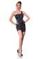 Preview: Minikleid CR4418 schwarz/neonweiß Preview: Minikleid CR4418 schwarz/neonweiß