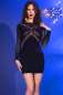 Preview: Minikleid CR4682 schwarz schwarz 2-7483 Preview: Minikleid CR4682 schwarz schwarz 2-7483