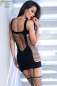 Preview: Nahtloses Minikleid CR4336 schwarz Preview: Nahtloses Minikleid CR4336 schwarz