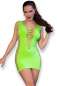 Preview: Nahtloses Minikleid CR4618 neongrün Preview: Nahtloses Minikleid CR4618 neongrün