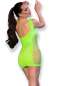 Preview: Nahtloses Minikleid CR4618 neongrün Preview: Nahtloses Minikleid CR4618 neongrün