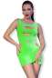 Preview: Nahtloses Minikleid CR4621 neongrün Preview: Nahtloses Minikleid CR4621 neongrün