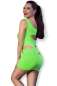 Preview: Nahtloses Minikleid CR4621 neongrün Preview: Nahtloses Minikleid CR4621 neongrün