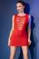 Preview: Nahtloses Minikleid CR4622 rot Preview: Nahtloses Minikleid CR4622 rot