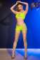 Preview: Nahtloses Set CR4866 neongrün Preview: Nahtloses Set CR4866 neongrün
