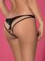 Preview: Picantina Crotchless Thong schwarz