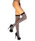 Preview: Ringel-Overknees schwarz-weiss 1-11238-010 Preview: Ringel-Overknees schwarz-weiss 1-11238-010