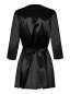 Preview: Satinia Robe schwarz Preview: Satinia Robe schwarz