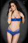 Preview: Spitzen-Set CR3784 blau