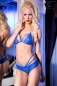 Preview: Spitzen-Set CR3786 blau blau 2-6199