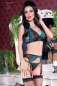 Preview: Spitzen-Set CR4217 schwarz-blau schwarz-blau 2-6212