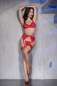 Preview: Spitzen-Set CR4413 rot Preview: Spitzen-Set CR4413 rot