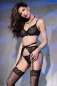 Preview: Spitzen-Set CR4413 schwarz schwarz 2-6952