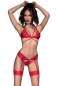 Preview: Spitzen-Set CR4427 rot Preview: Spitzen-Set CR4427 rot