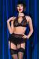 Preview: Spitzen-Set CR4466 schwarz schwarz 2-7168