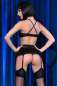 Preview: Spitzen-Set CR4466 schwarz