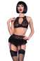 Preview: Spitzen-Set CR4466 schwarz Preview: Spitzen-Set CR4466 schwarz