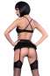 Preview: Spitzen-Set CR4466 schwarz Preview: Spitzen-Set CR4466 schwarz