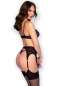 Preview: Spitzen-Set CR4693 schwarz/rot Preview: Spitzen-Set CR4693 schwarz/rot