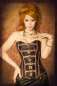 Preview: Steampunk-Corsage schwarz S-13723-002