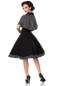 Preview: Swing-Kleid mit Cape, Größe 3XL Preview: Swing-Kleid mit Cape, Größe 3XL