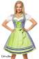 Preview: Traditionelles Karodirndl blau-gruen-weiss 1-70037-250 Preview: Traditionelles Karodirndl blau-gruen-weiss 1-70037-250