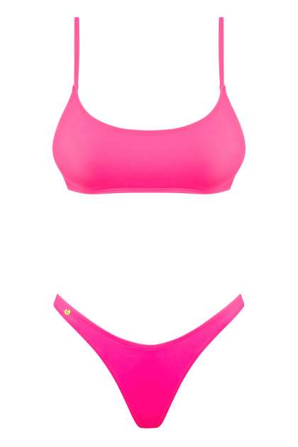 Bikini Mexico Beach neonpink