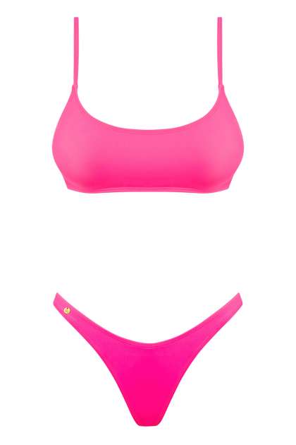 Bikini Mexico Beach neonpink