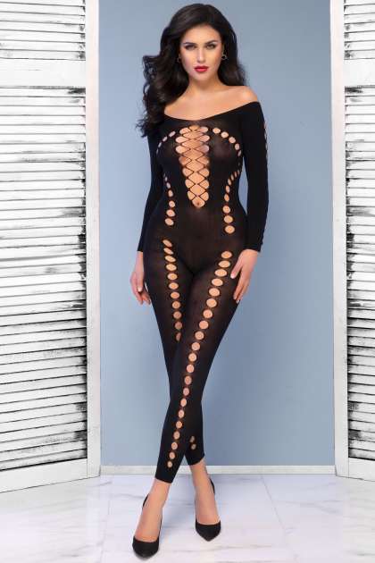 Bodystocking CR4646 schwarz