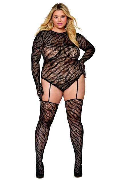 Bodystocking DR0420 schwarz