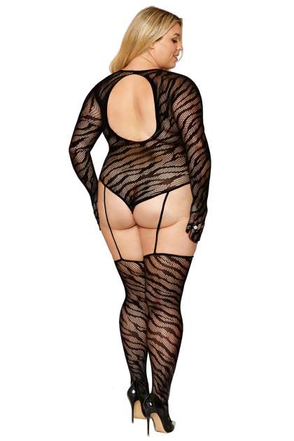 Bodystocking DR0420 schwarz