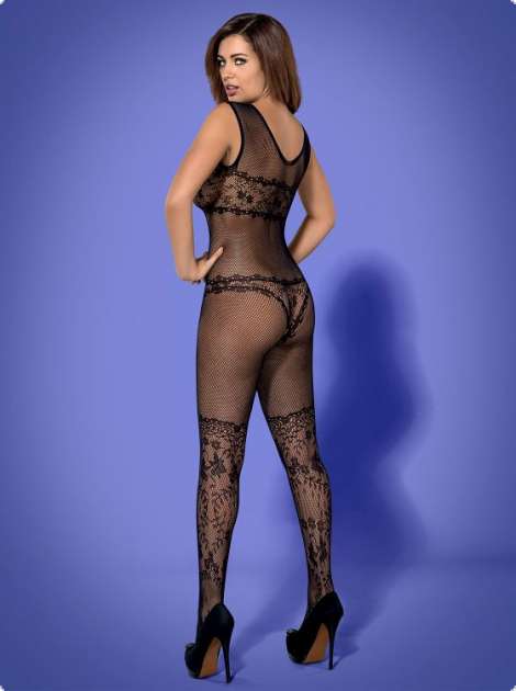 Bodystocking F215 schwarz, Größe XL/XXL