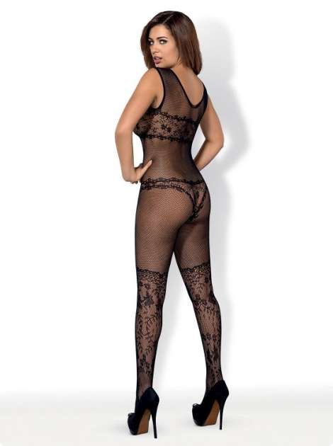 Bodystocking F215 schwarz, Größe XL/XXL