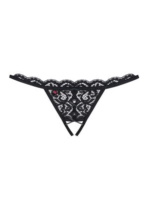 Crotchless Thong - schwarz - Collection Aphrodite