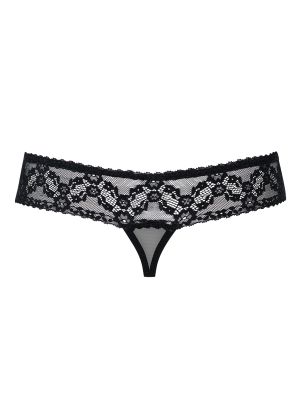 Crotchless Thong - schwarz - Collection Maxime