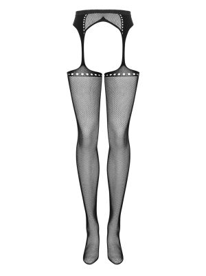 Garter Stockings S314 schwarz