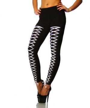 Leggings mit Schnürung