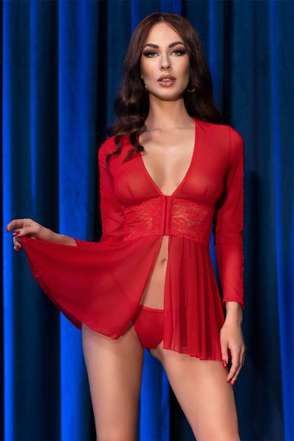 Negligee CR4469 rot
