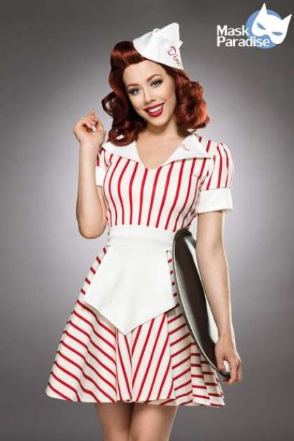 Retro Kellnerin: Diner Waitress