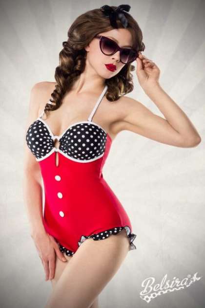 Retro Look Swimsuit