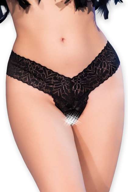 String ouvert CR4885 schwarz